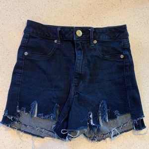 Reworked Jean Shorts